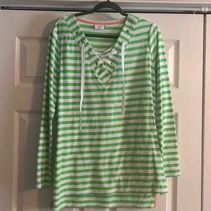 Gorgeous Lime stripe top!